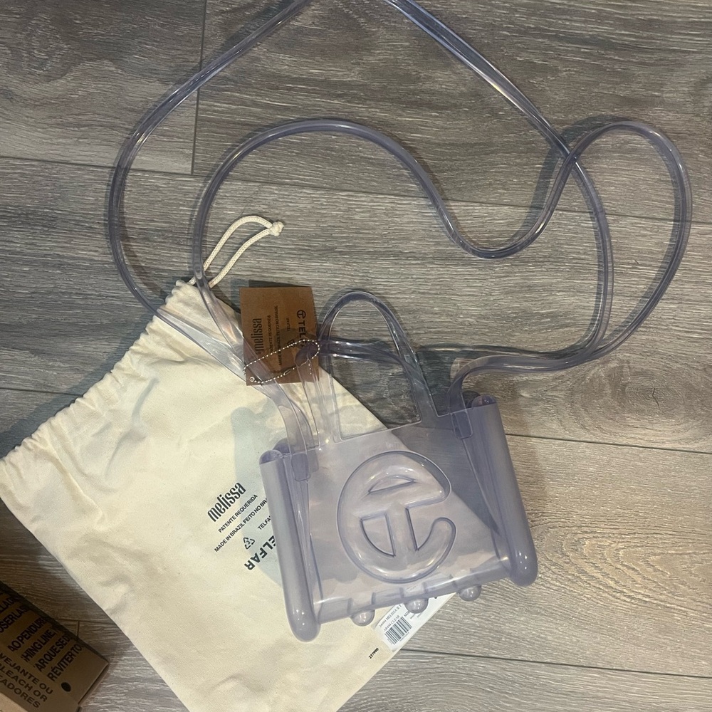 FS: NWT Telfar X Melissa small jelly tote